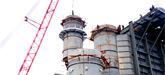 Montage cheminée de la Centrale Cycle Combiné CPC Rades