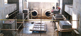 Mise en place des plaques du condenseur de la Centrale Thermique de Rades Steg Etape B